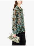 Dries Van Noten snake-effect small pouch, UK version