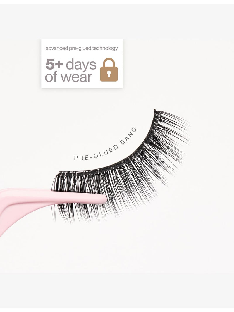 Tatti Lashes Tabitha pre-glued half lashes, UK version