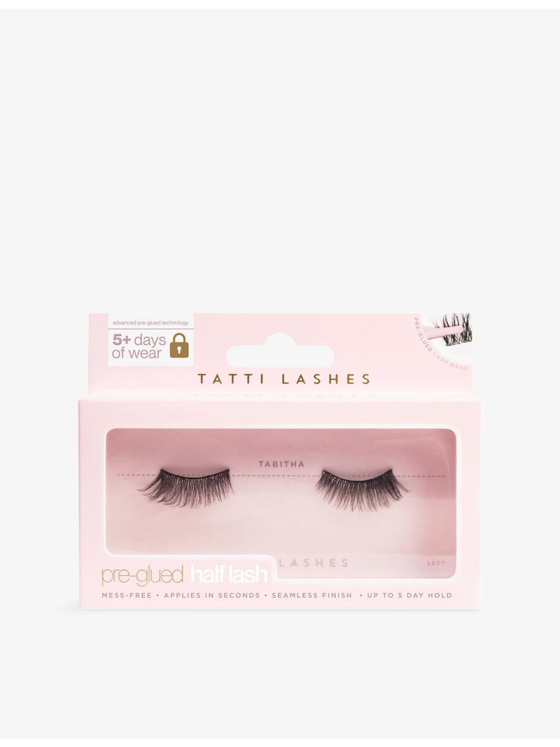 Tatti Lashes Tabitha pre-glued half lashes, UK version
