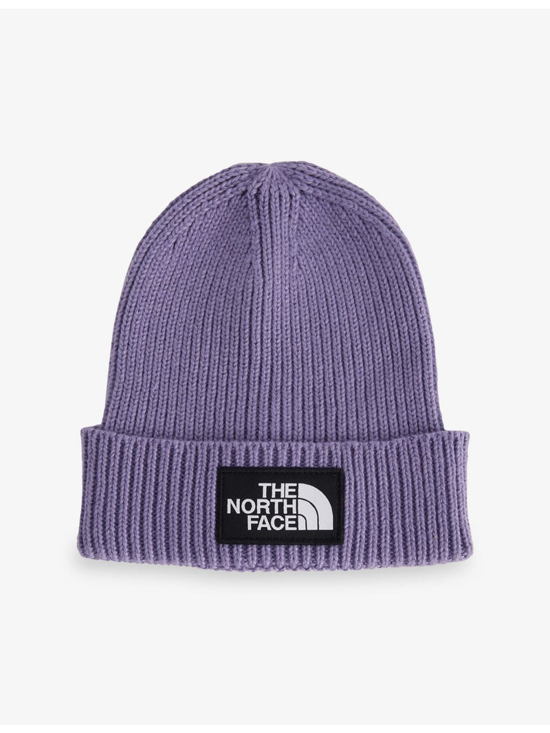 The North Face kids knitted beanie box logo patch, UK version