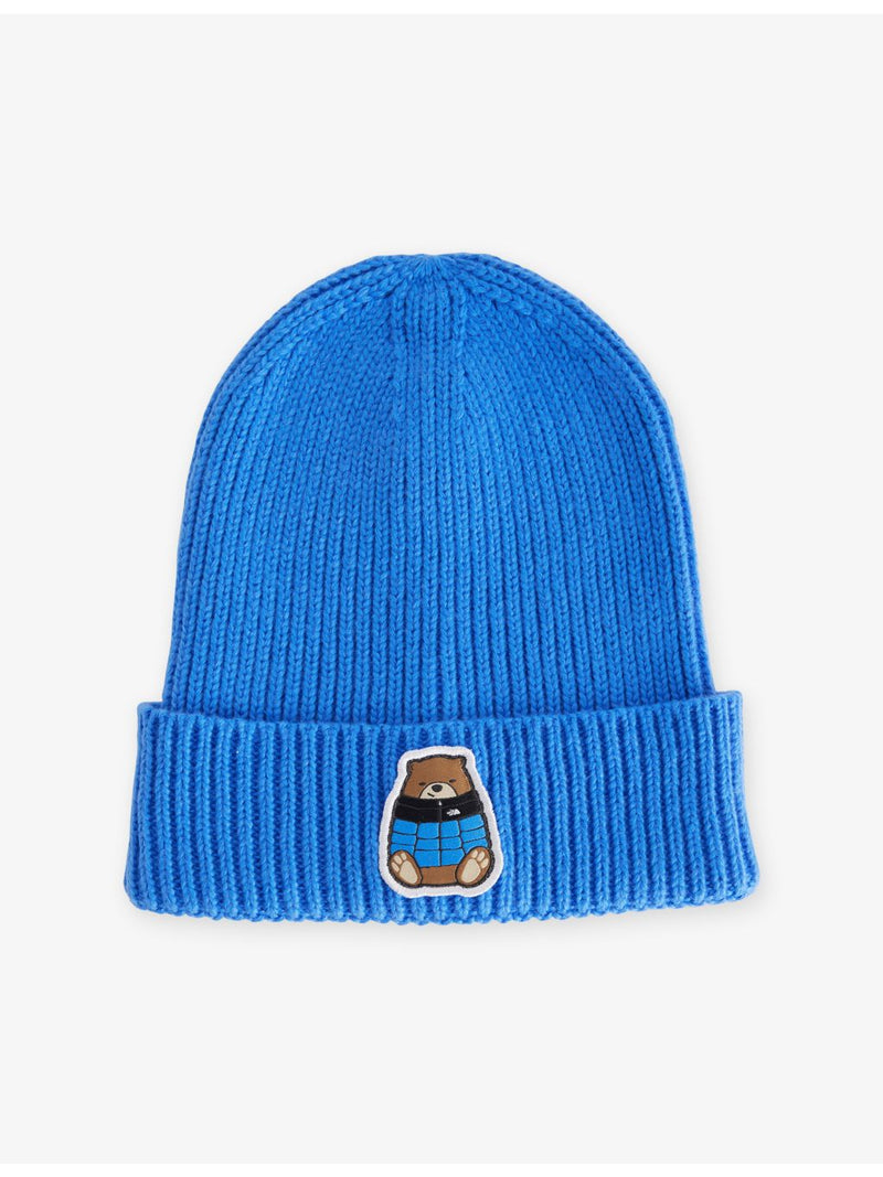 The North Face kids beanie with embroidered bear, one size (British brand)