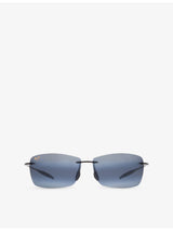 selfridges Maui Jim Lighthouse Rectangle Acetate Sunglasses 65mm- Buy online at McGrocer