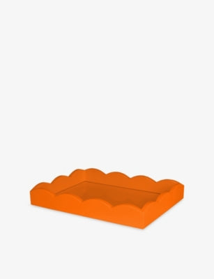 Addison Ross scalloped lacquered tray 10.5 x 8 inch, UK version