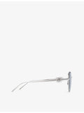 Loewe acetate butterfly-frame sunglasses (British brand)