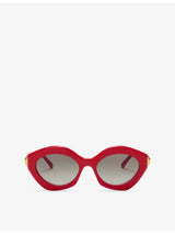 selfridges LOEWE Coil Cat Eye-Frame Acetate Sunglasses- Buy online at McGrocer