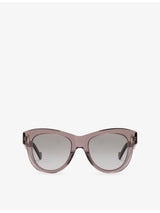 selfridges LOEWE Vintage Screen Trapeze-Frame Acetate Sunglasses- Buy online at McGrocer