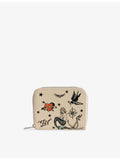 Zadig&Voltaire mini tattoo leather purse 11x8.5cm, UK version
