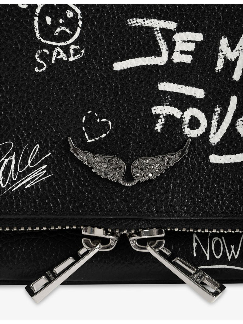 Zadig&Voltaire Rocky Art mini shoulder bag - British product