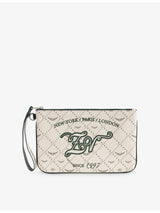selfridges Zadig & Voltaire Tennis Faux-Leather Pouch- Buy online at McGrocer