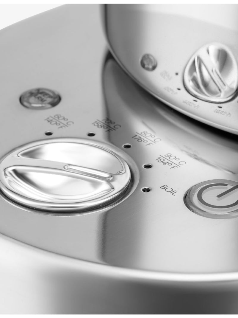Bodum double-wall stainless steel electric kettle 1L, UK version