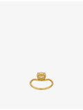 Indigo Lune Gia ring 18ct gold-plated stainless steel, imported from the UK