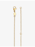 Indigo Lune Celina 18ct gold plated cubic zirconia necklace, UK version