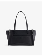 selfridges JW Anderson Elongated Loafer Cabas Leather Tote Bag- Buy online at McGrocer