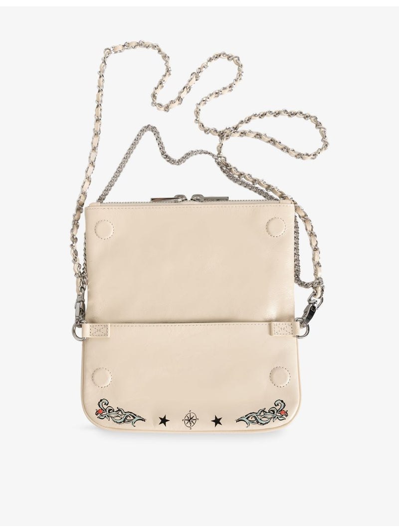 Zadig&Voltaire Rock Mini Tattoo Clutch Bag (British brand)
