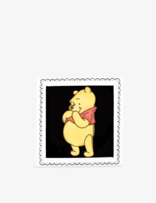 Biscuiteers Winnie the Pooh lemon biscuit card 10g - British product