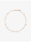 Bvlgari Divas Dream 18ct rose-gold mother-of-pearl necklace - British product