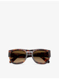 Persol PO0064S pillow-frame acetate sunglasses 54mm - British product
