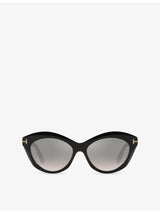 selfridges Tom Ford Toni Oval Acetate Sunglasses 55mm- Buy online at McGrocer