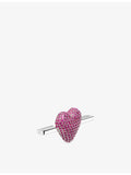 Poubel Heart Whoop sterling silver charm 2.3cm, imported from the UK
