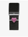 Poubel Heart Whoop sterling silver charm 2.3cm, imported from the UK