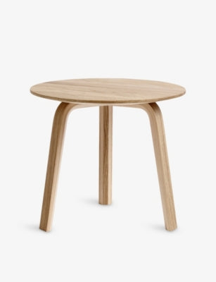HAY solid oak round coffee table 45cm (British brand)