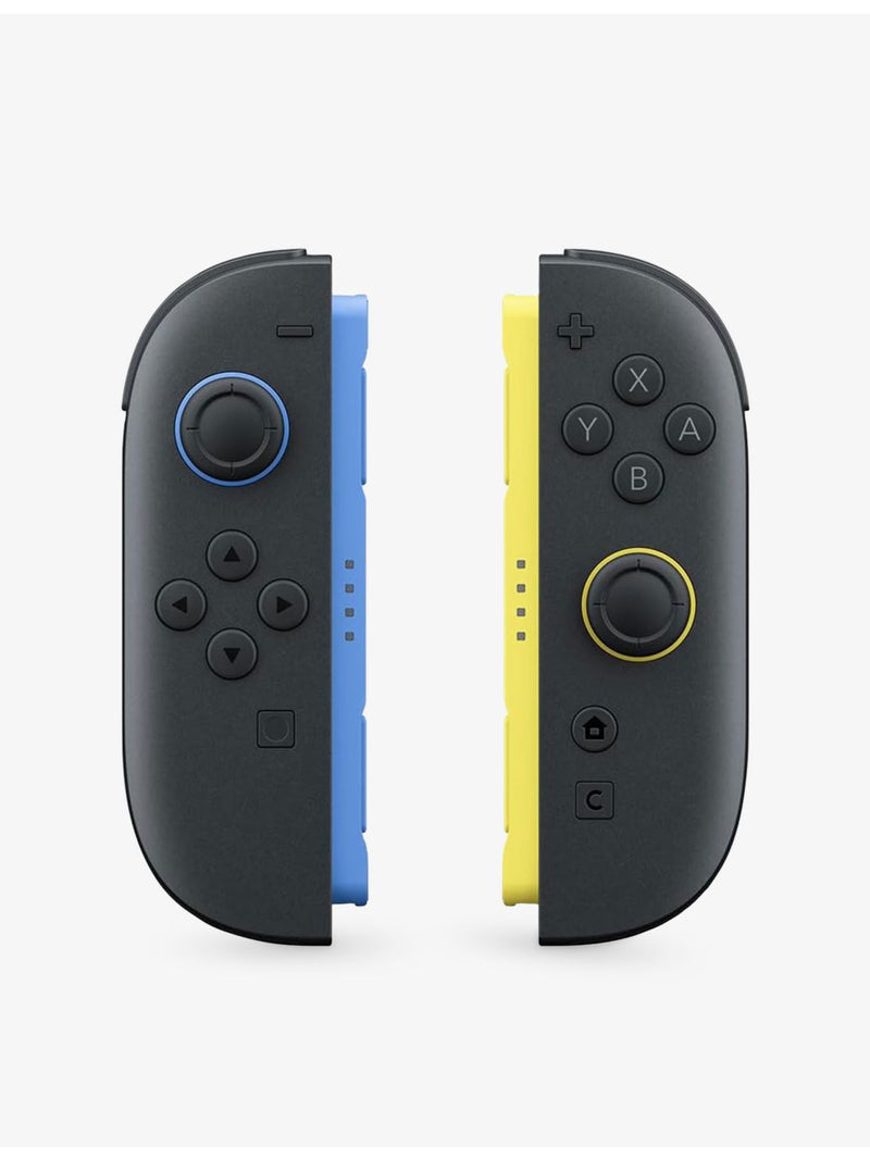 Nintendo Joy-Con 2 controllers blue yellow, UK version