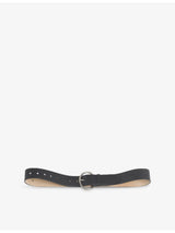 selfridges Marni Round-Buckle Leather Belt- Buy online at McGrocer