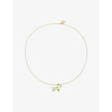 selfridges Marni Enamelled Dog Charm Brass Necklace- Buy online at McGrocer