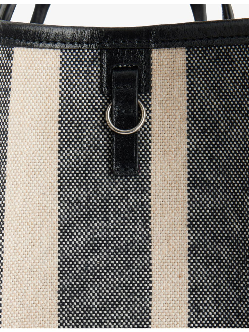Chameleon 30 jacquard tote bag with stripe pattern (British brand)