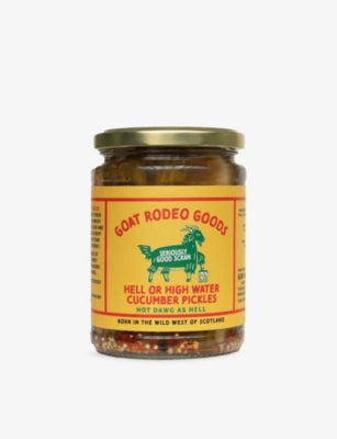 Goat Rodeo Goods hot dog pickles 500g, imported from the UK