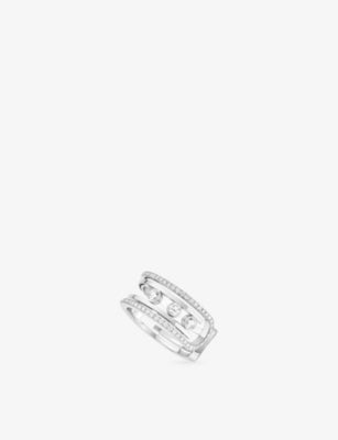 Messika Move 10th 18ct Gold and 0.79ct Diamond Ring