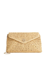 M&S Dune London Raffia Chain Strap Clutch Bag- Buy online at McGrocer