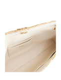 Dune London raffia chain strap clutch bag - British product