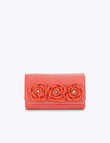 M&S Kurt Geiger Raffia Floral Clutch Bag- Buy online at McGrocer