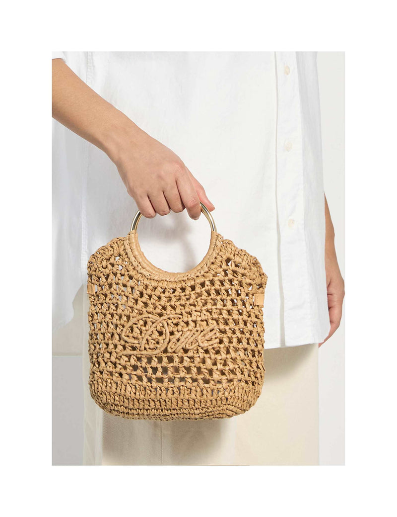Dune London raffia grab bag - British product