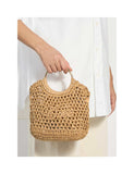 Dune London raffia grab bag - British product