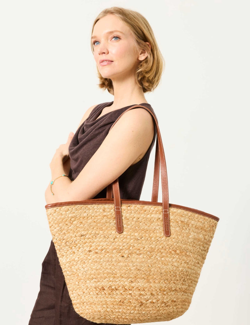 FatFace raffia tote bag 55cm height, UK version