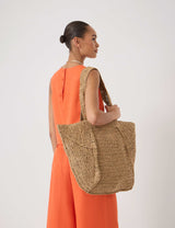 M&S Hush Raffia Tote Bag- Buy online at McGrocer