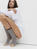 M&S rayon striped ankle socks, imported from the UK