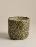 Ceramic planter with reactive glaze 14cm - British product