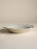 Reactive Striped stoneware pasta bowl 24.6 cm - British product