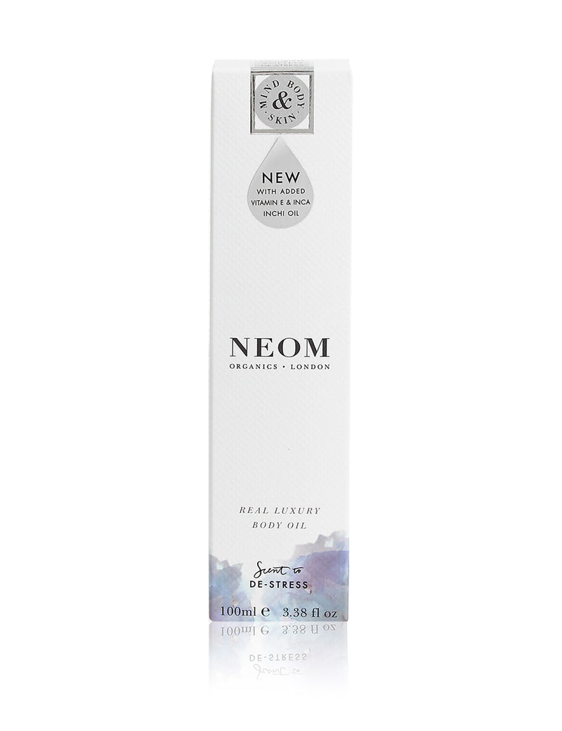 NEOM Real Luxury Body Oil 100ml, imported from the UK