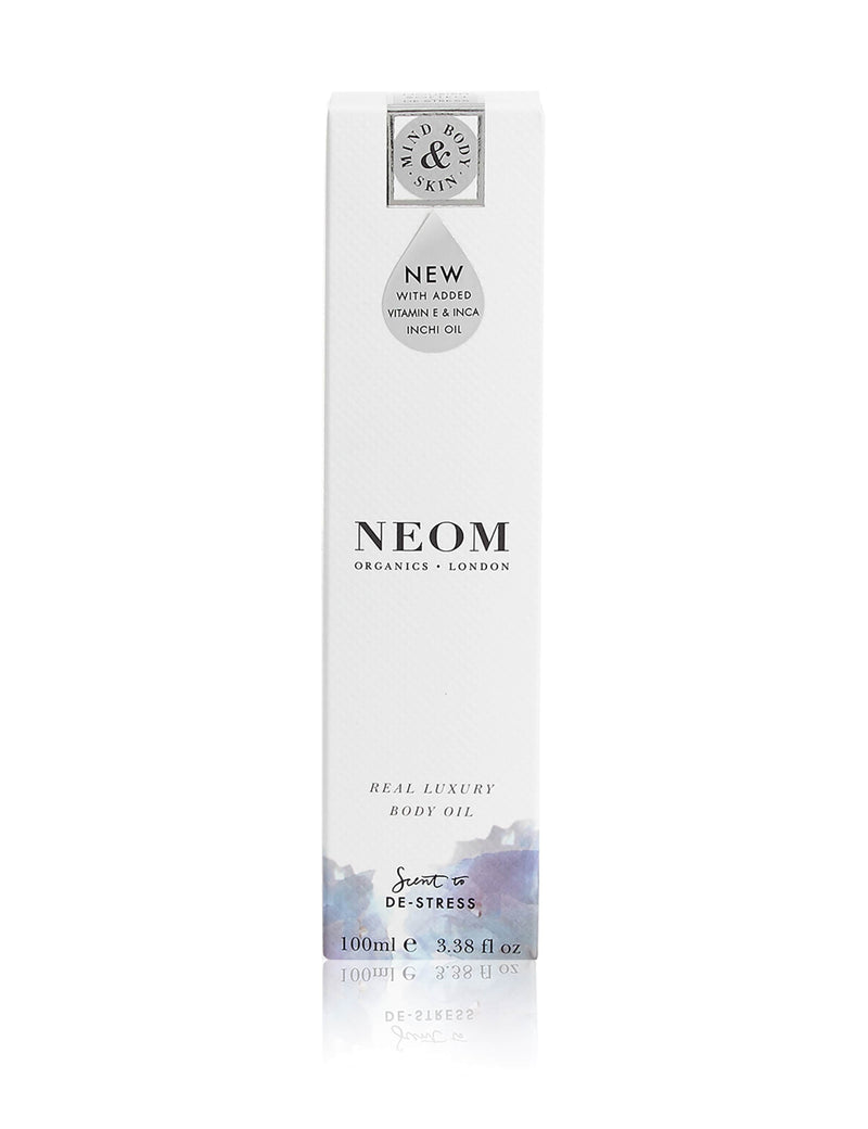 NEOM Real Luxury Body Oil 100ml, imported from the UK