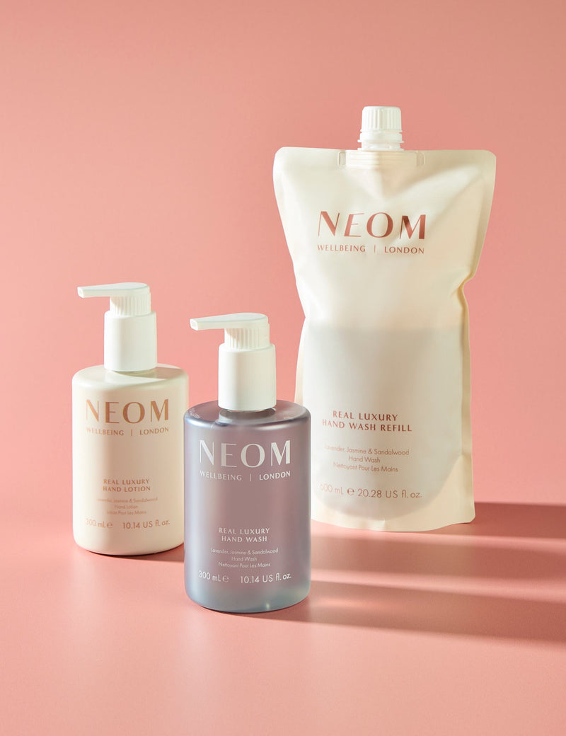 NEOM hand lotion Lavender, Jasmine & Sandalwood 300ml, imported from the UK