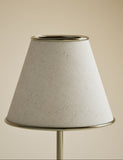 Rechargeable brass table lamp dimmable LED 46.3cm, imported from the UK