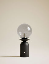 M&S Rechargeable Bubble Glass Globe Table Lamp- Buy online at McGrocer