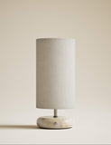 Rechargeable pebble stone effect table lamp, imported from the UK