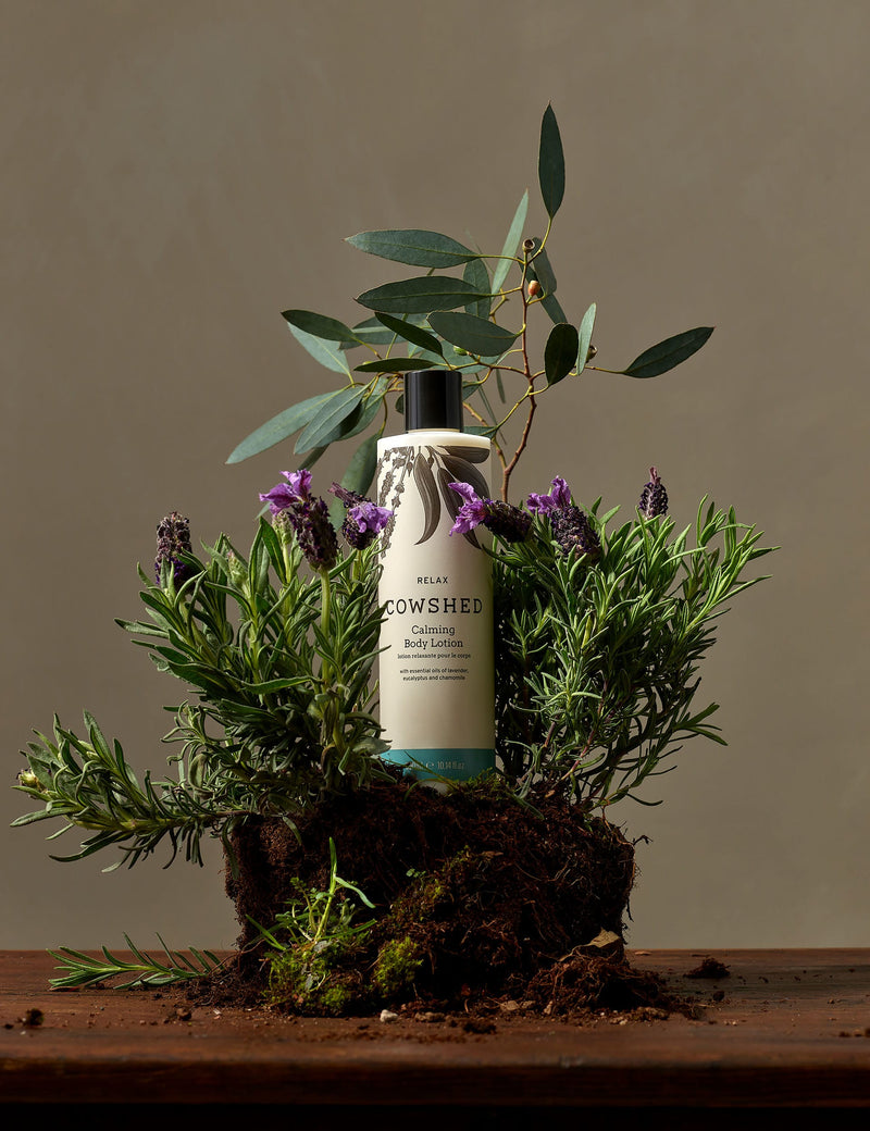 Relax body lotion with lavender and eucalyptus oils 300ml, imported from the UK