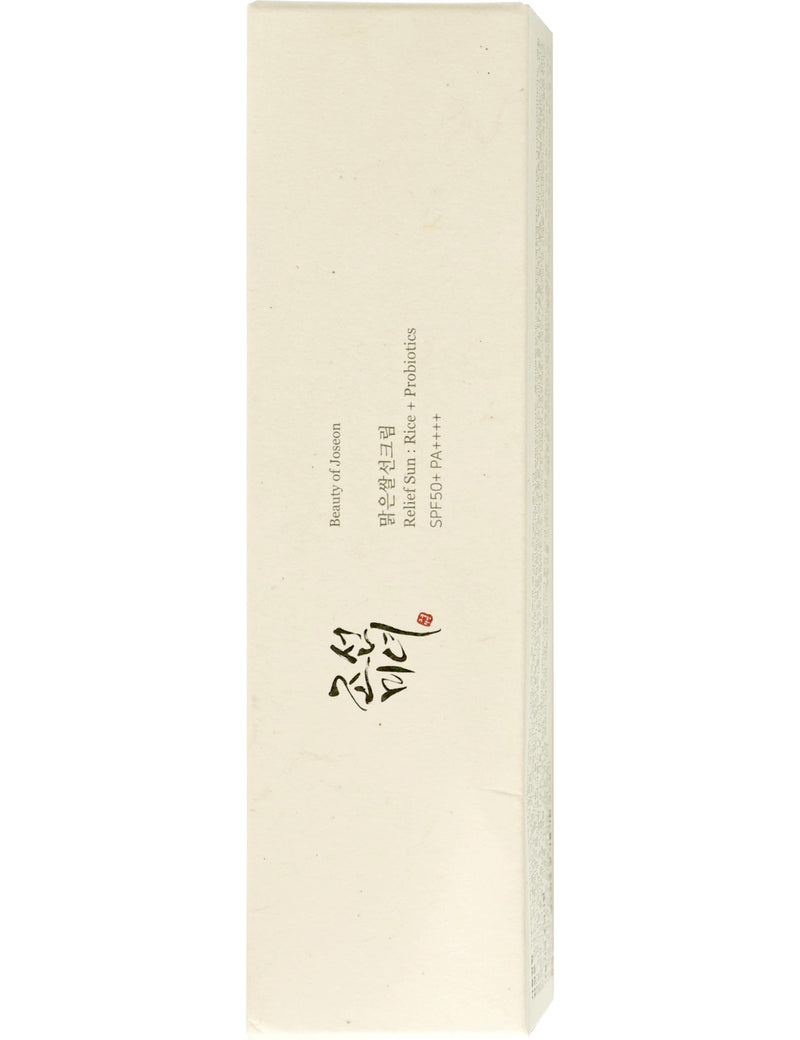 Beauty of Joseon Relief Sun sunscreen SPF50+ 50ml, imported from the UK