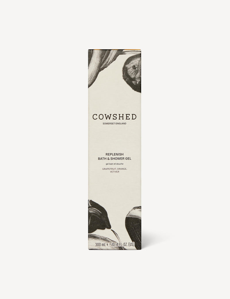 Replenish bath and shower gel 300ml, imported from the UK